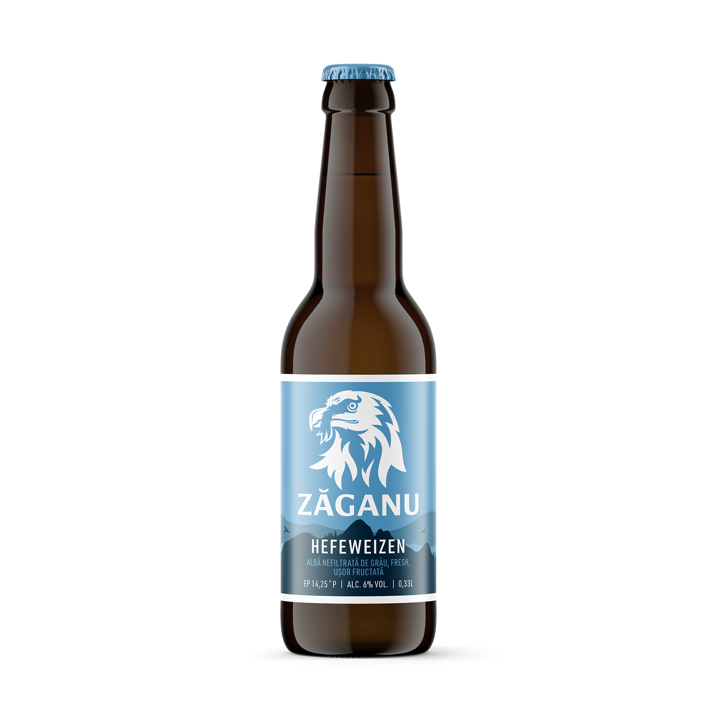 ZĂGANU Hefeweizen (unfiltered wheat) 330ml