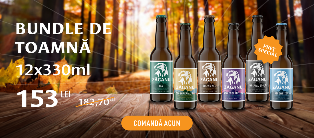 Top 5 beri artizanale Zăganu potrivite pentru toamnă & pairing cu mâncăruri tradiționale românești