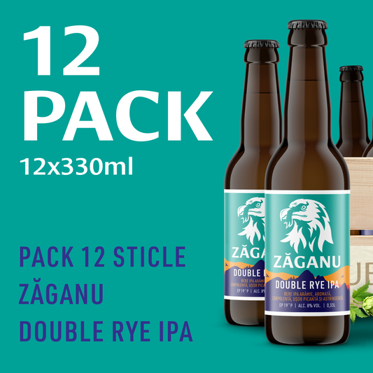 12-pack Zaganu Double Rye IPA 330ml