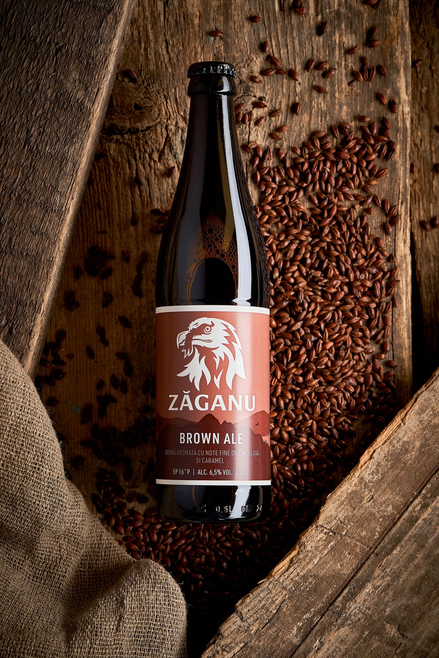 ZĂGANU Brună (Brown Ale) 500ml