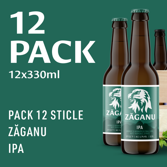 12 pack ZĂGANU IPA 330ml