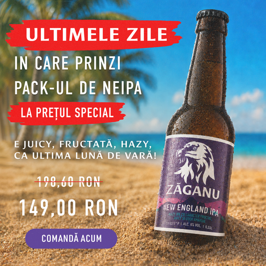 12 pack ZĂGANU New England IPA 330ml