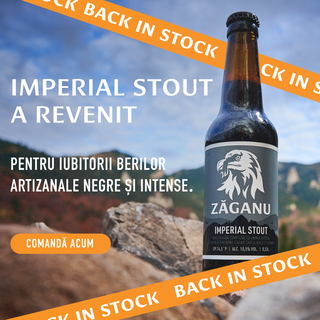 12 pack ZĂGANU Imperial Stout 330ml