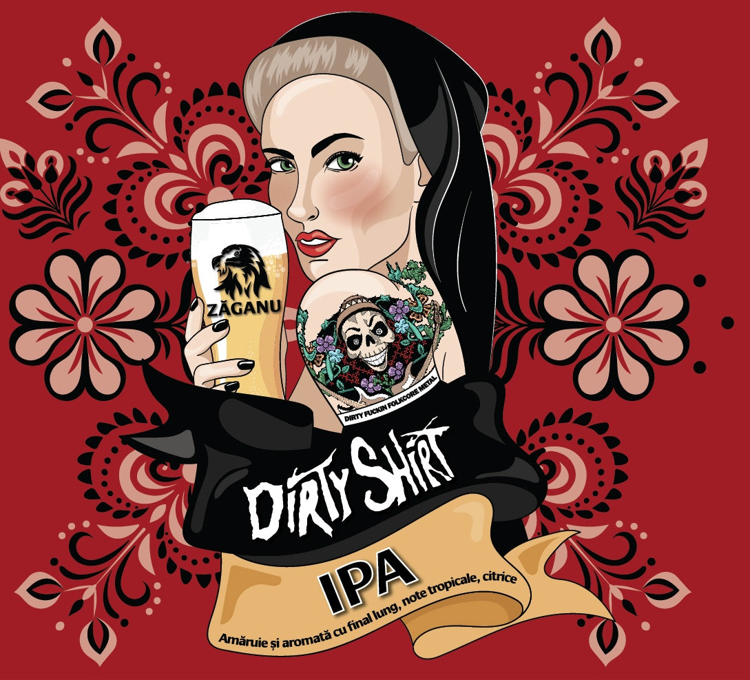 Dirty Shirt IPA 330ml by Zaganu