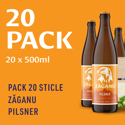 20PACK ZĂGANU BLONDĂ 500ml