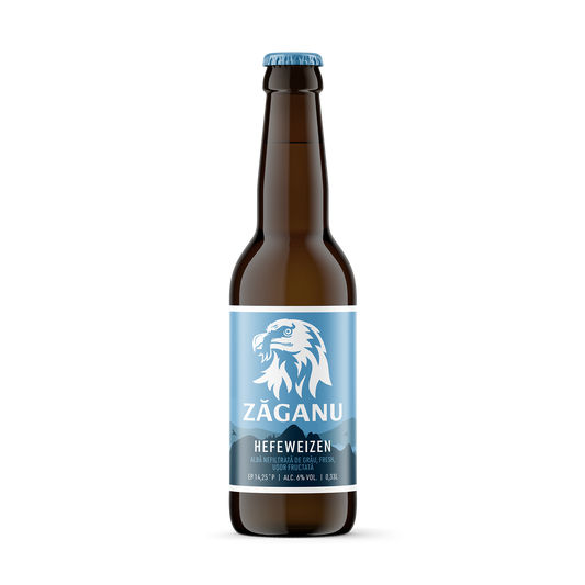 ZĂGANU Hefeweizen (unfiltered wheat) 330ml